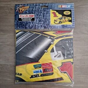 VTG Winner's Circle Two Sided Decorative Flag 28"x 40" Pennzoil #1 Nascar Racing